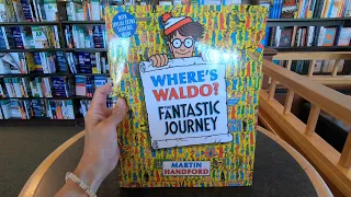 WHERE'S WALDO? THE FANTASTIC JOURNEY SEARCH BOOK WHERE'S WALDO BOOKS CLOSE UP AND INSIDE LOOK