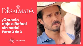 La Desalmada 3/3: ¡Rafael le confiesa a Fernanda que su papá lo dejó en la calle! | C-50