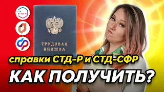 Три способа как получить выписку из трудовой. Справки СТД-Р и СТД-СФР