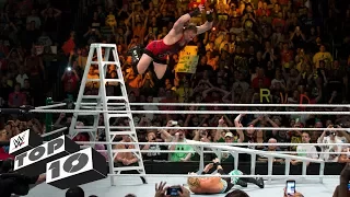 Money in the Bank ladder leaps: WWE Top 10