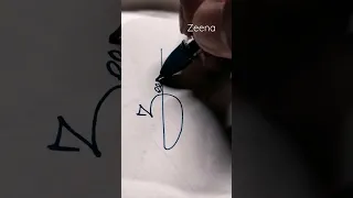Name : Zeena Name Signature Style ✍️ Design Your Own Signature 💌@YouTube #youtubeshorts #youtube