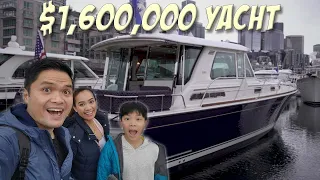 Seattle Boat Show 2022! (luxury million dollar boat, yacht tours)