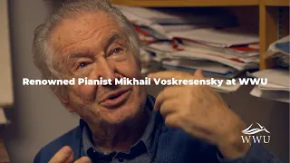 Renowned Pianist and Russian Escapee Mikhail Voskresensky at WWU