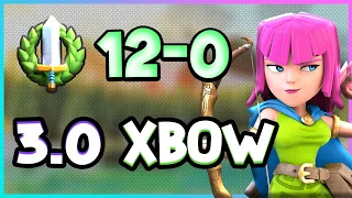 FULL 12-0 Classic Challenge with 3.0 Xbow -- Clash Royale