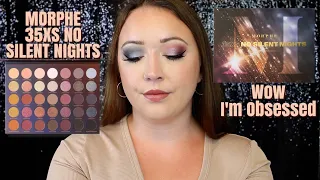 NEW Morphe 35XS No Silent Nights Artistry Palette | 2 Looks 1 Palette