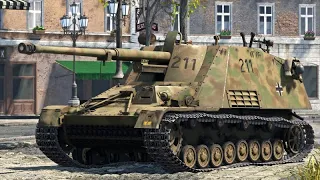 Nashorn German 5.3  Experience | War Thunder Gameplay