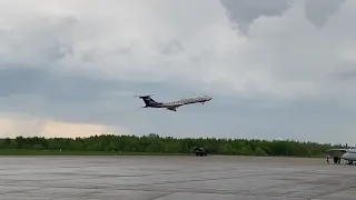 #19. Взлет ТУ 134. 15.05.21. Tupolev 134 Takeoff 15.05.21.