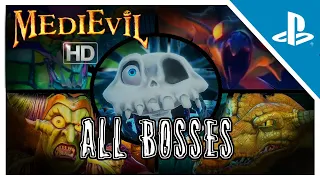 MediEvil PS4 - Todos los Jefes (All Bosses)