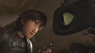 Hiccup's giving relationship advice to Toothless - How to Train Your Dragon: The Hidden World