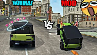 EXTREME CAR DRIVING SIMULATOR 🥵 | NORMAL VS MOD | 🤯