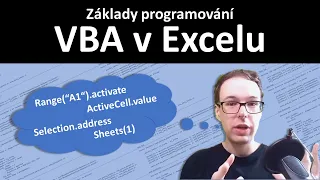 VBA: základy programování maker - objekty Excelu (buňky, listy, sešity)