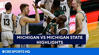 Michigan vs Michigan State Highlights & Recap | CBS Sports HQ