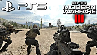 Call of Duty: Modern Warfare 3 Beta (PS5) Ground War Gameplay - (Multiplayer)