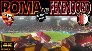 [4K] ROMA 4-1 FEYENOORD [EXTRA-TIME]｜UEFA EUROPA LEAGUE 2022-23 QUARTER FINAL 2nd.LEG｜20/04/2023