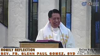 Homily Reflection of Rev. Fr. Glenn Paul Gomez, SVD