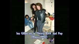 Ian Gillan hablando sobre Black Sabbath en el Heavy Rock and Pop (Mayo 1992)