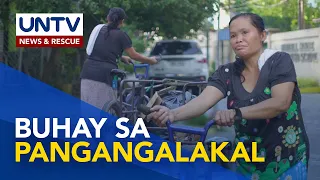 Itinaguyod ang pamilya sa pangangalakal ng plastik, karton at bakal | Laban Lang