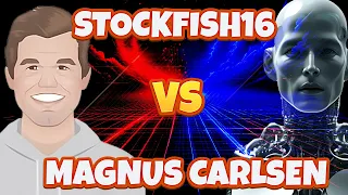 Is there any chance?! | Stoockfish 16.1 vs Magnus Carlsen #chess