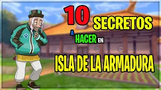 10 COSAS OCULTAS que HACER DESPUES de ACABAR ISLA DE LA ARMADURA POKEMON ESPADA y ESCUDO