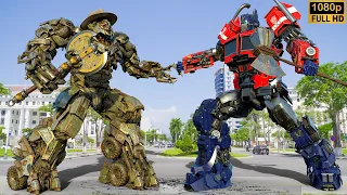 Transformers The Last Knight - Optimus Prime vs Megatron | Paramount Pictures [HD]