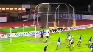 Rosenborg - Sampdoria (1. runde serievinnercupen 1991/92)