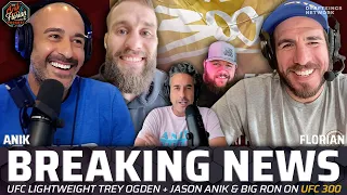 Breaking News in MMA with Kenny Florian & Jon Anik + UFC Lightweight Trey Ogden | A&F EP.475