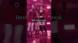 Dancer vs best performance of each kpop girl group