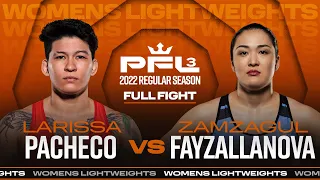 Larissa Pacheco vs Zamzagul Fayzallanova | PFL 3, 2022