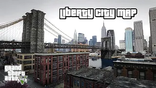 GTA V: 2022 Liberty City Map Expansion Gameplay + Ultra Realistic RAY TRACING Graphics MOD