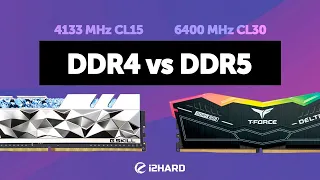 DDR4 4133 MHz vs DDR5 6400 MHz. — Тест памяти в XMP и OC c i9-12900K