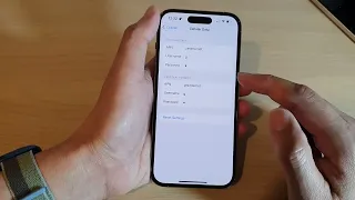iPhone 14's/14  Pro Max: How to Set Cellular Network APN/Username/Password