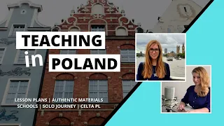 Become an English teacher in Poland - LiveStream with Victoria Besarab (Ukraine/Poland)