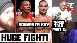 Israel Adesanya vs Sean Strickland OFFICIAL! Sean Will Expose Him But Will He Grapple To Win?