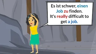 Deutsch Lernen Mit Dialogen | German Conversation B2 - Looking for a job👀