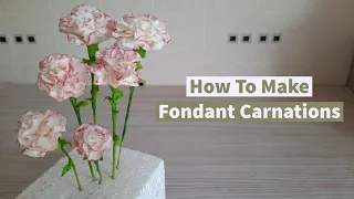 How to Make Fondant Carnations