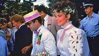 Elton John - 1984 Wedding UK News Reports