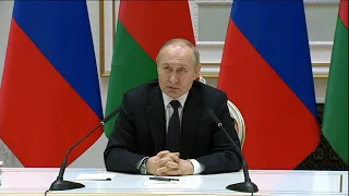 «Россия ничего не нарушает!»: Владимир Путин рассказал про учения с ядерным оружием в Беларуси