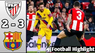 Athletic Bilbao vs Barcelona 2 - 3 Highlight & All Goals - 2021 HD | La Liga