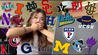 36 COLLEGE DECISIONS REACTIONS 2022| (IVY, UC's, liberal arts, and more)