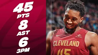 Donovan "Spida" Mitchell (45 PTS)  GETS BUCKETS In Cavaliers Win! 🕷 | January 31, 2024