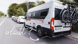 Jahrelang FALSCH GEPARKT? So parkst Du Dein Wohnmobil richtig!