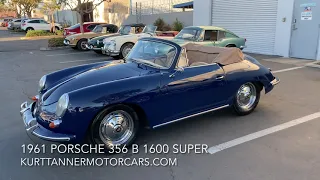 1961 PORSCHE 356 B 1600 SUPER