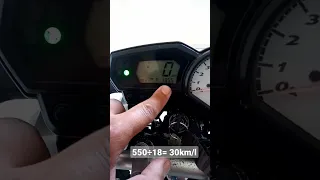 Consumo Fazer 250  #consumo #fazer250 #shorts #shortvideo #yamaha