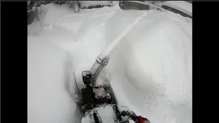 (part 2)🌨Getting Unburied MASSIVE Snowstorm❄️ Lake Tahoe March 2nd, 2024 #snow #laketahoe