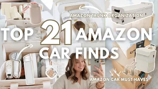 TOP 21 Amazon Car Finds: amazon trunk organization + car must haves