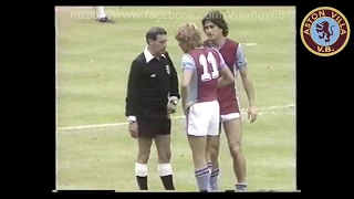 Aston Villa 2 Tottenham Hotspur 2 - FA Charity Shield - 22nd August 1981