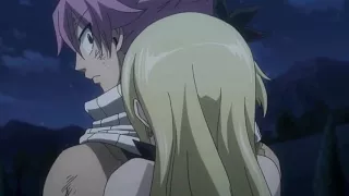 [Fairy Tail] NaLu Moment Lucy Hugs Natsu Clip [English Subbed]