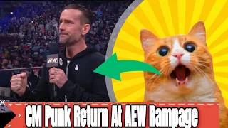 CM Punk Return At AEW Rampage 8/20/21