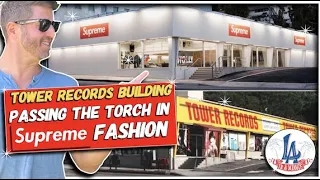 Tower Records Building: Passing the Torch in Supreme Fashion