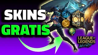 Como Conseguir SKINS Gratis en WILD RIFT